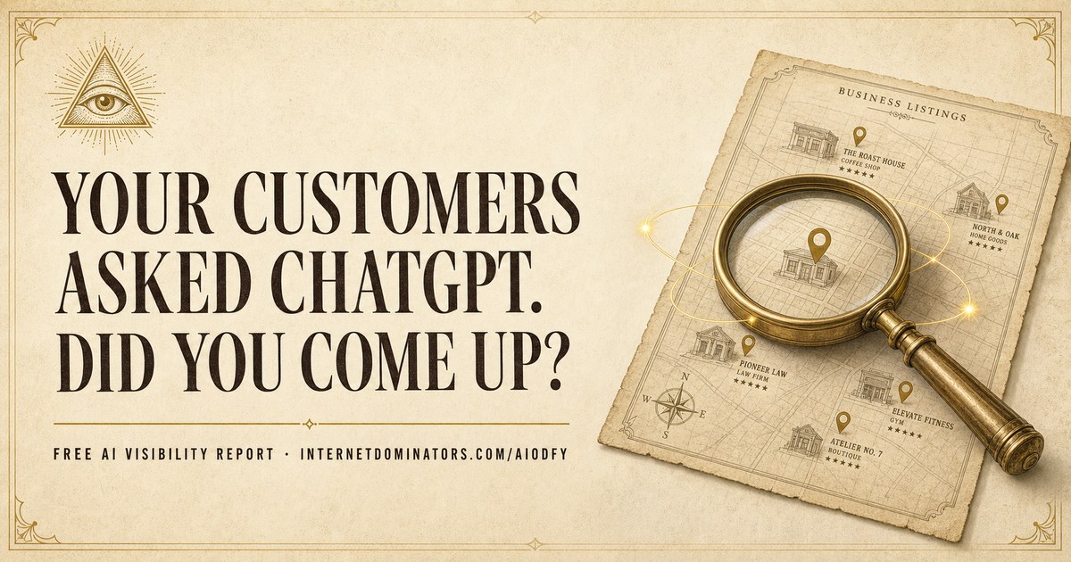 Your Customers Asked ChatGPT meme &mdash; landscape format